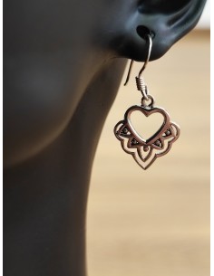Pendiente macarena corazón 2