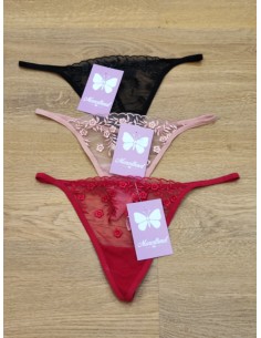 tanga con encaje hana