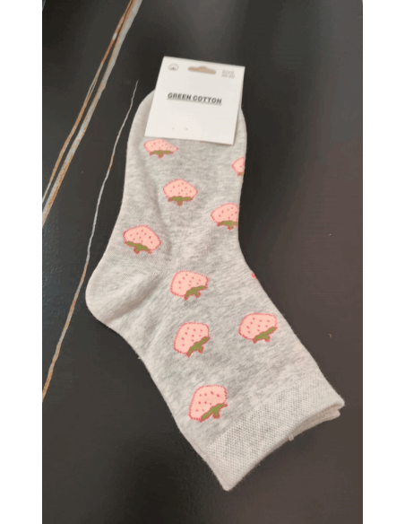 Calcetín medio fresón