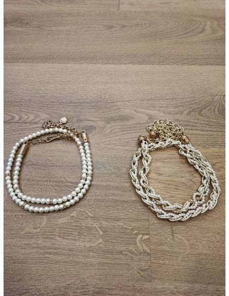 Cinturón perla cadena dorado dalia