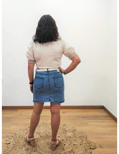 camiseta perforada campanilla