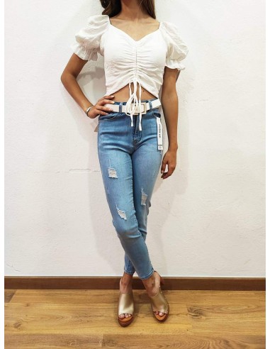 Top fruncido gitanilla