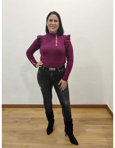 Jersey canalé júzcar