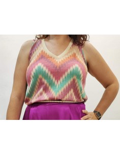 blusa brillo mezclilla anahí 2