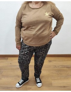 Pantalón animal print cazorla 2
