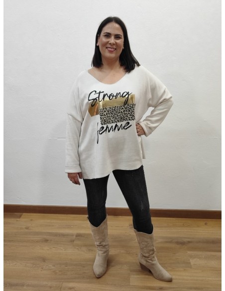 Blusa enise animal print