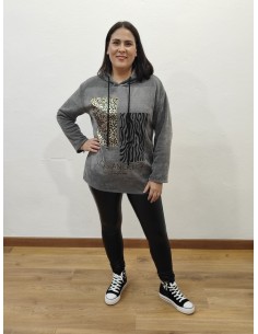 Sudadera elisea animal print