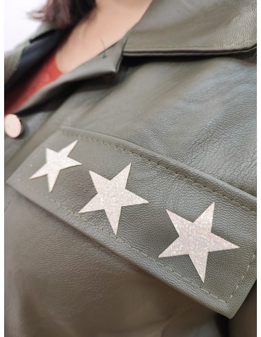 Chaqueta polipiel charles