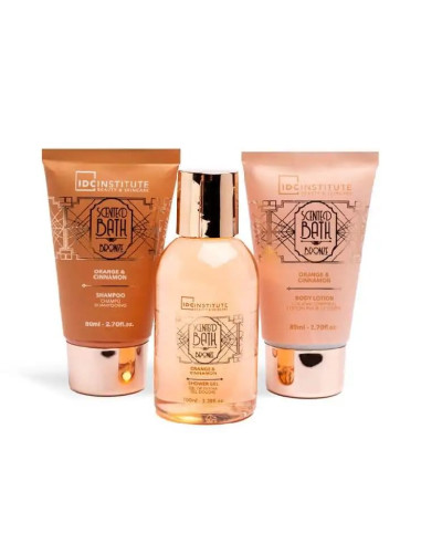 Set 4 Piezas Scented Bath Bronze Bag