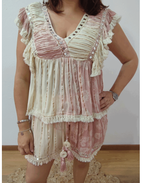 Conjunto lino delia