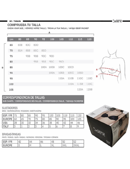 Sujetador yolanda selene