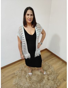 Chaleco hilo croché